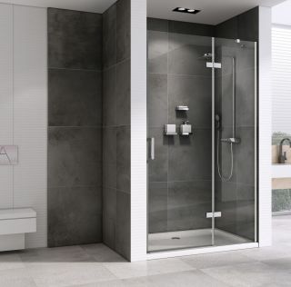 Душевая дверь ABBER Zart 120см хром AG08120